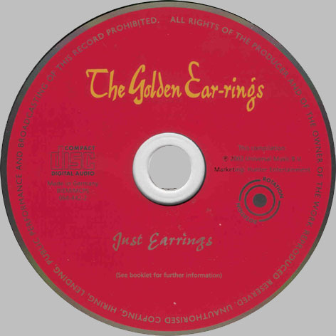 Golden Earring Just Ear-rings Netherlands cd re-release Rotation label 2002